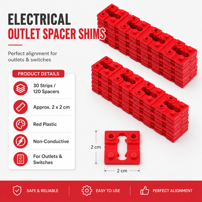 🔥Hot Sale 49% OFF | 48 PCS Outlet Spacers for Electrical Box