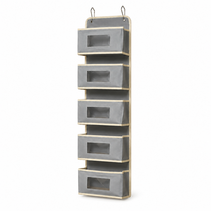 🔥Hot Sale 49% OFF | Over The Door Organizer with 5 Front Pockets