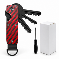 Red and black carbon fiber