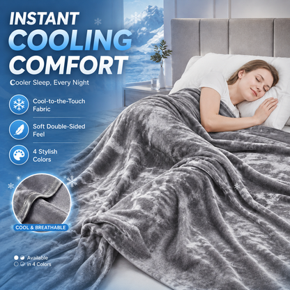 ❄️🔥 Hot Sale | Cooling Blanket for Hot Sleepers