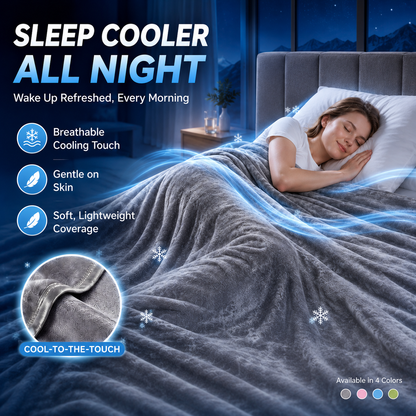 ❄️🔥 Hot Sale | Cooling Blanket for Hot Sleepers