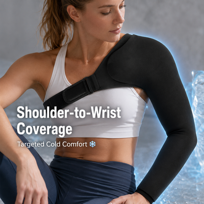 🔥Shoulder Arm Ice Pack Wrap for Pitchers & Volleyball Players-Reusable Ice Pack for Shoulder & Elbow & Arm Cooling