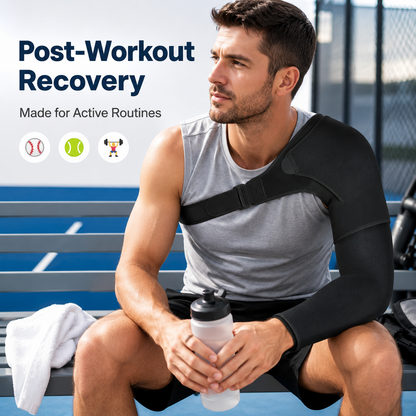 🔥Shoulder Arm Ice Pack Wrap for Pitchers & Volleyball Players-Reusable Ice Pack for Shoulder & Elbow & Arm Cooling