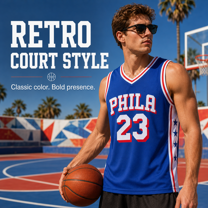 🔥Unisex Basketball #23 James Philadelphia Team Jersey