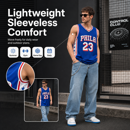🔥Unisex Basketball #23 James Philadelphia Team Jersey