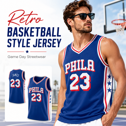 🔥Unisex Basketball #23 James Philadelphia Team Jersey