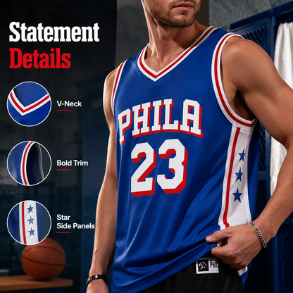 🔥Unisex Basketball #23 James Philadelphia Team Jersey