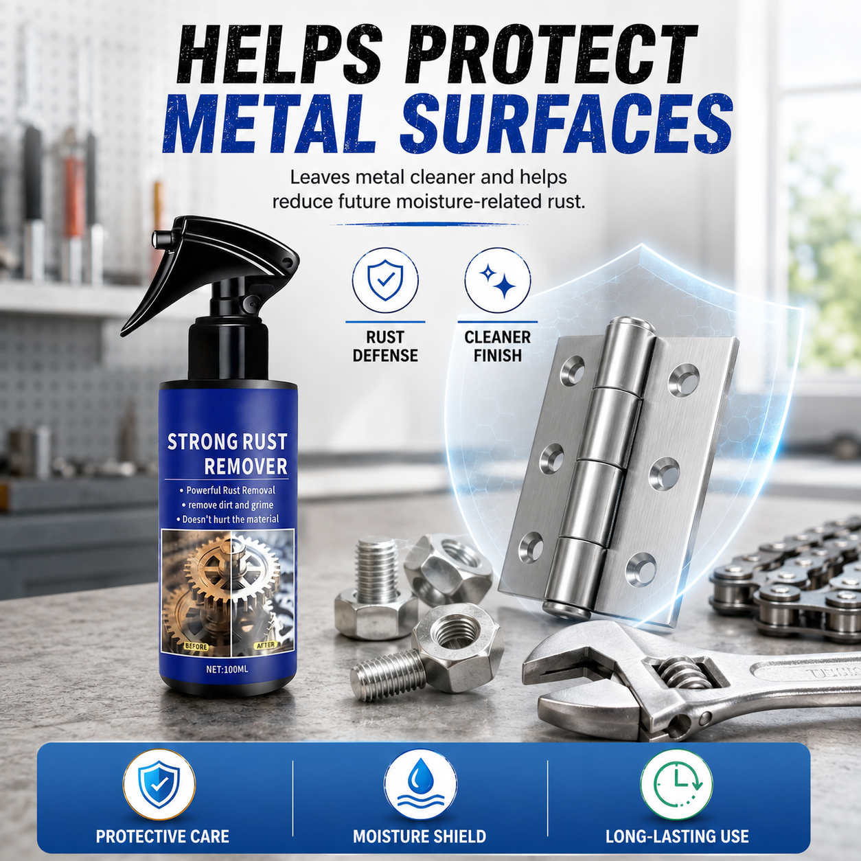 🔥🛠️High-Performance Lubricating Rust Remover and Preventative