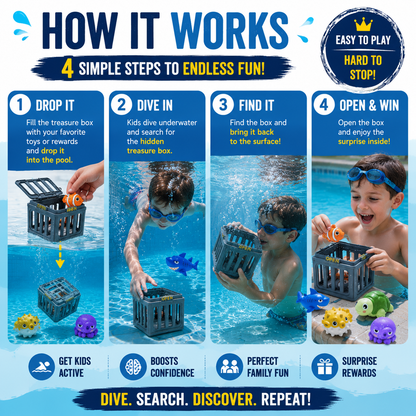 💦 Turn Your Pool Into a Treasure Hunt Adventure Kids Can’t Stop Playing