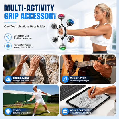 360° Wrist & Forearm Trainer | Upper Body Strength & Home Gym Tool