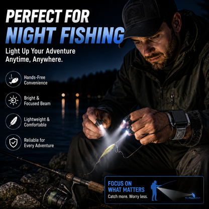 🔥 LAST DAY 50% OFF  🔦 Hands-Free LED Finger Flashlight  Light Where You Point. Free Your Hands.