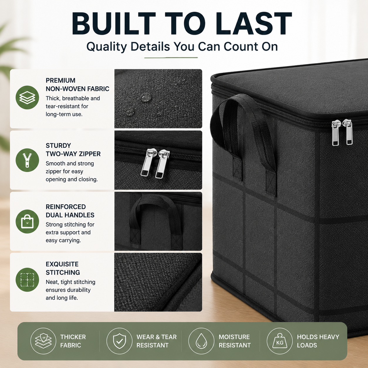 👑Home Trend｜Daily 1000+ Sold｜XXL 210L Large Storage Bag