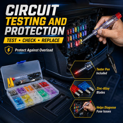 🔥 Best Seller | Boxed Automotive Fuse Blade Set