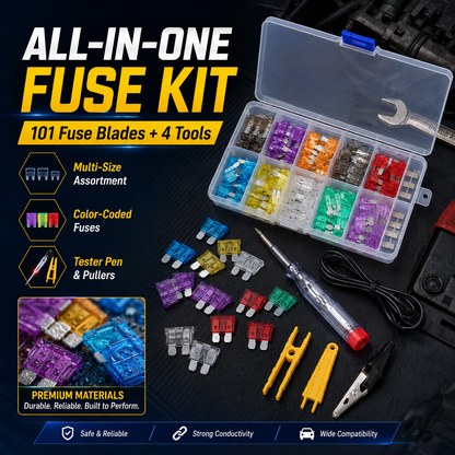🔥 Best Seller | Boxed Automotive Fuse Blade Set