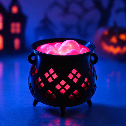 🎃Cute Witch's Cauldron Light | Halloween Lights | Candle Light