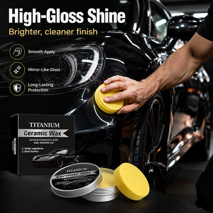 🚗 Hot Deal | Titanium Ceramic Car Wax – Long-Lasting Protection