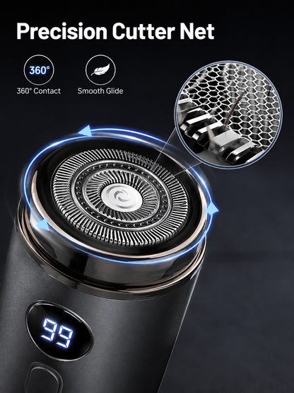🔥 Hot Sale Mini Portable Electric Shaver for Men & Women – USB Rechargeable Waterproof Razor