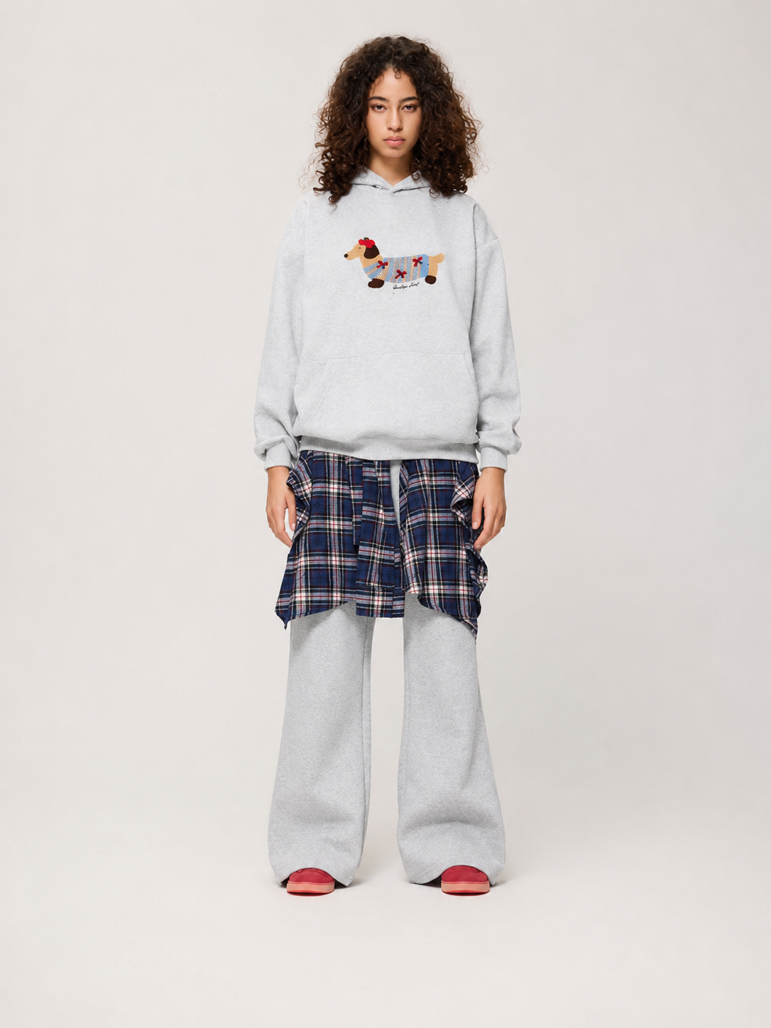 🔥 Hot Sale  Cartoon Dog Oversized Hoodie – Y2K Vintage Unisex Sweatshirt