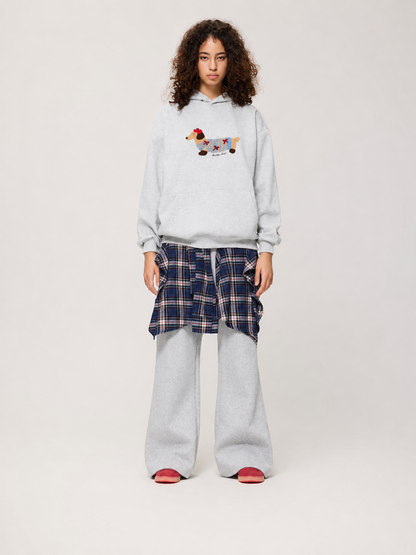 🔥 Hot Sale  Cartoon Dog Oversized Hoodie – Y2K Vintage Unisex Sweatshirt