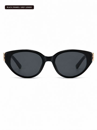 🔥 Summer Style Deal Modern Flat-Lens Cat-Eye Sunglasses