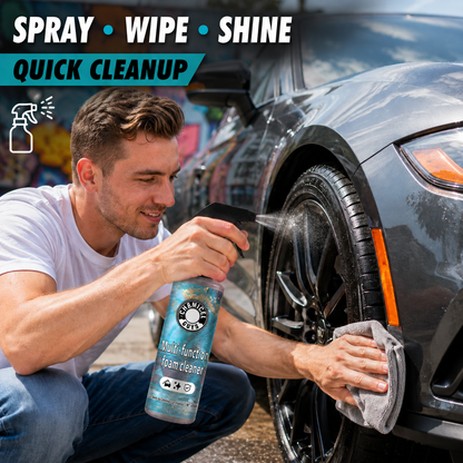 🛠️Limited-Time Sale | All-In-1 Car Cleaner Kit – Odorless Multi-Surface Cleaning Solution