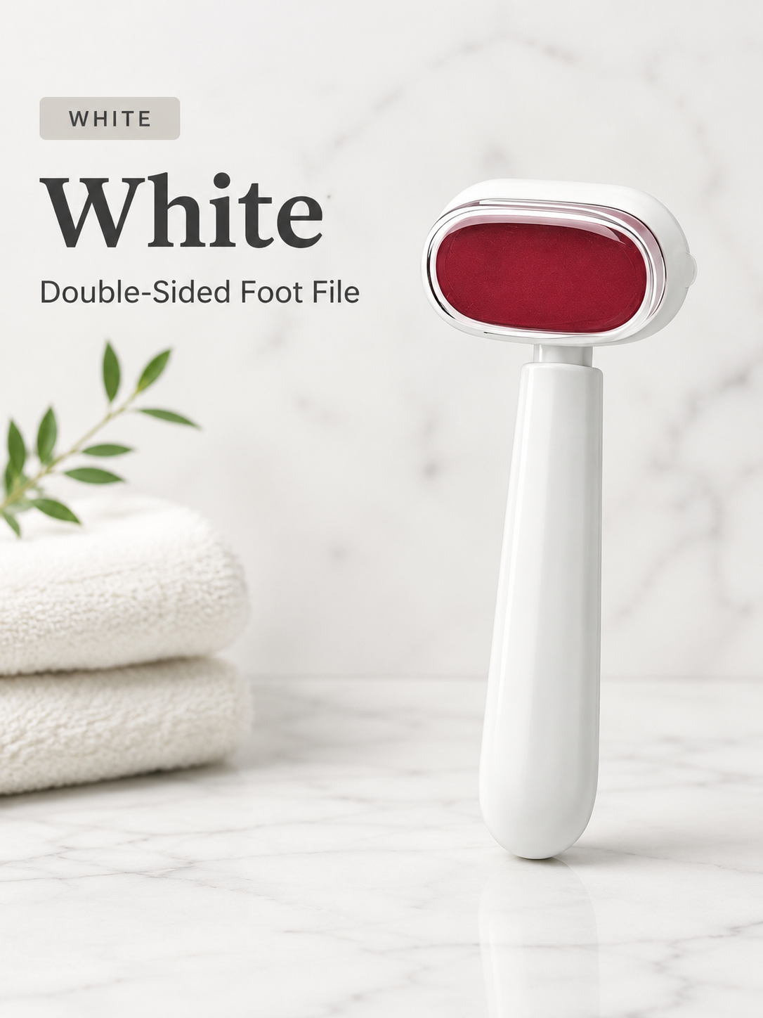 💧 Self-Care Essential Dual-Sided Foot Callus Remover with Replaceable Stainless Steel Blade