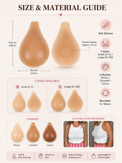 ✨ Confidence Boost Lift Nipple Covers for a Natural-Looking Lift