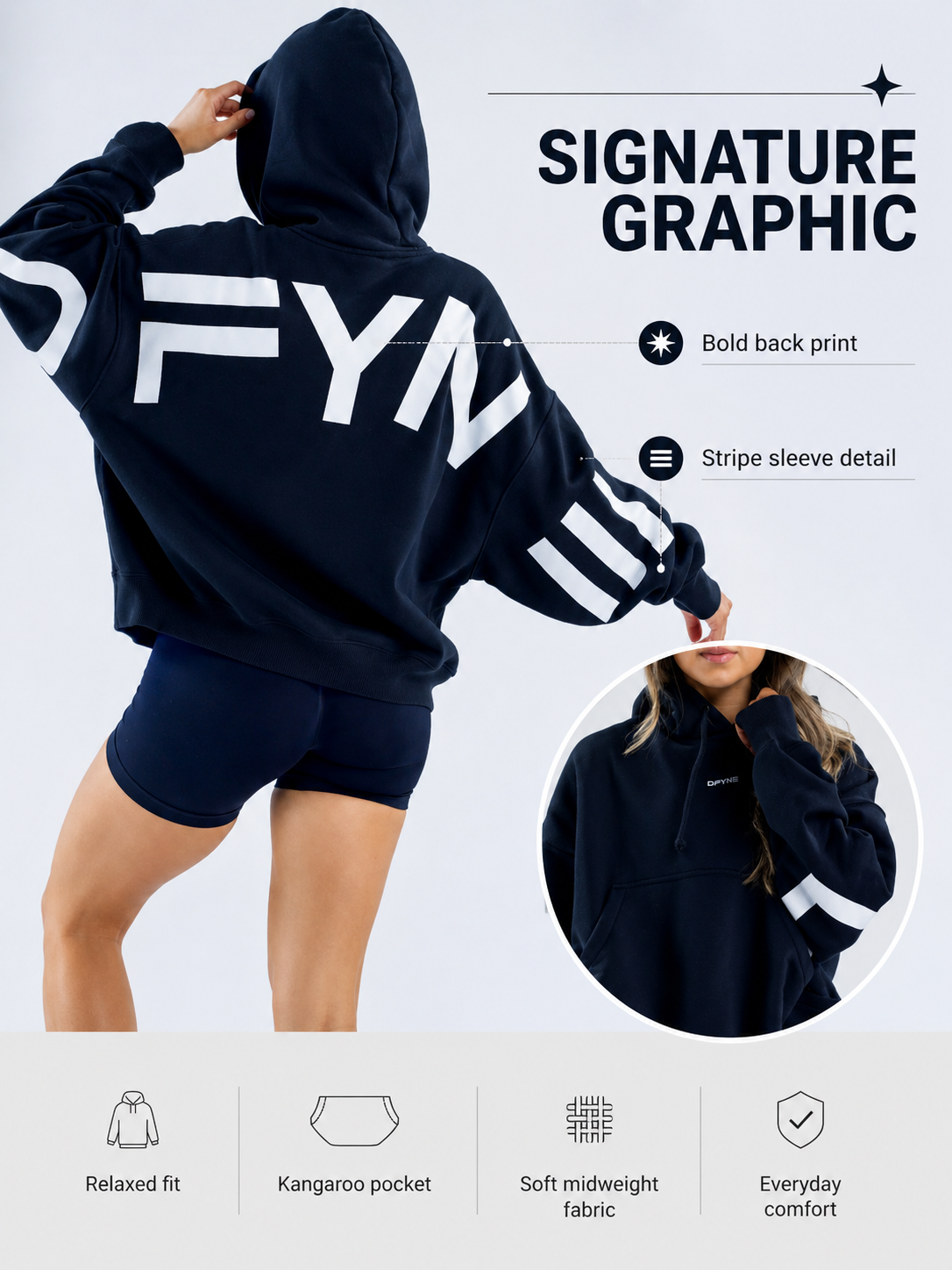 💫 Special Savings Women’s Kangaroo Pocket Sweatshirt — Casual Everyday Comfort