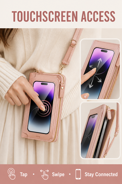 🎁Women's Touch Screen Mobile Phone Messenger bag🤩
