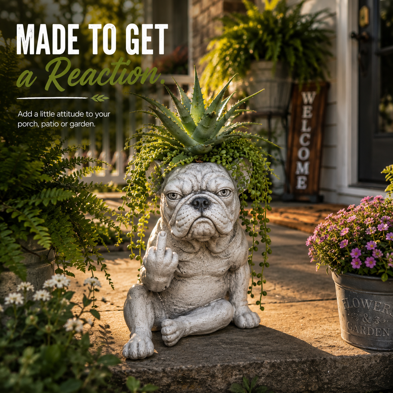 🐾 Whimsical Animal Planter Pot – Unique Garden Decor That Brings Your Plants To Life