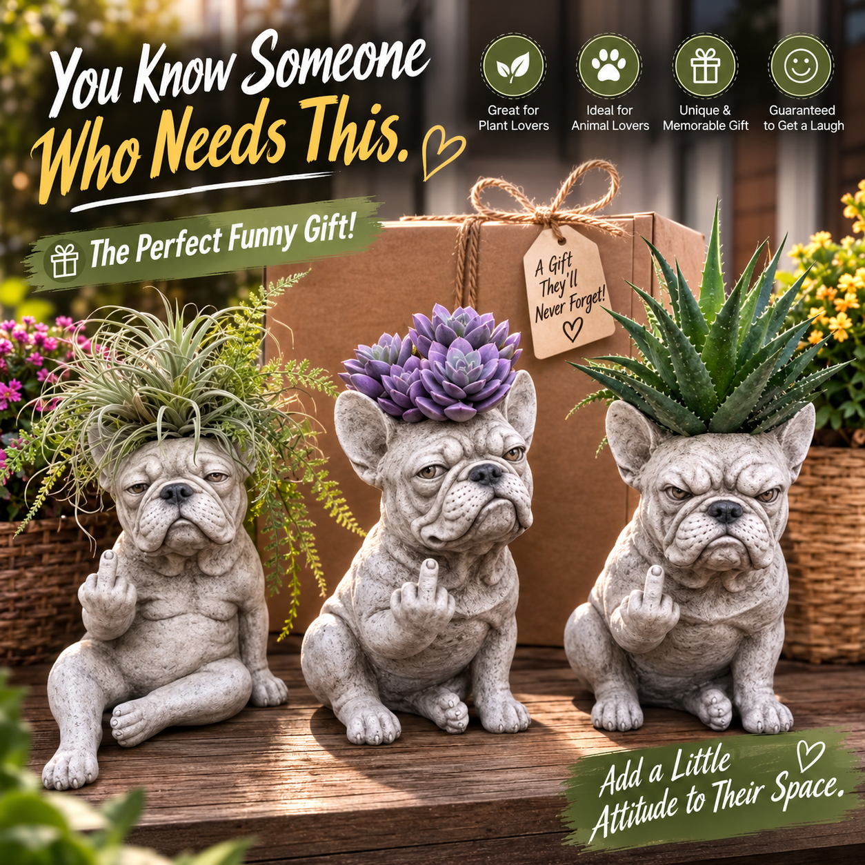 🐾 Whimsical Animal Planter Pot – Unique Garden Decor That Brings Your Plants To Life