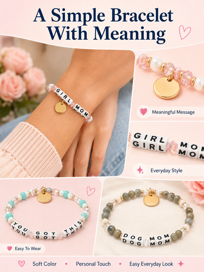 💖 Meaningful Style ✨ Giveback Beaded Bracelet for Everyday Inspiration & Connection 🌸