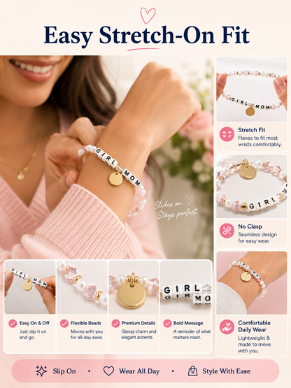 💖 Meaningful Style ✨ Giveback Beaded Bracelet for Everyday Inspiration & Connection 🌸