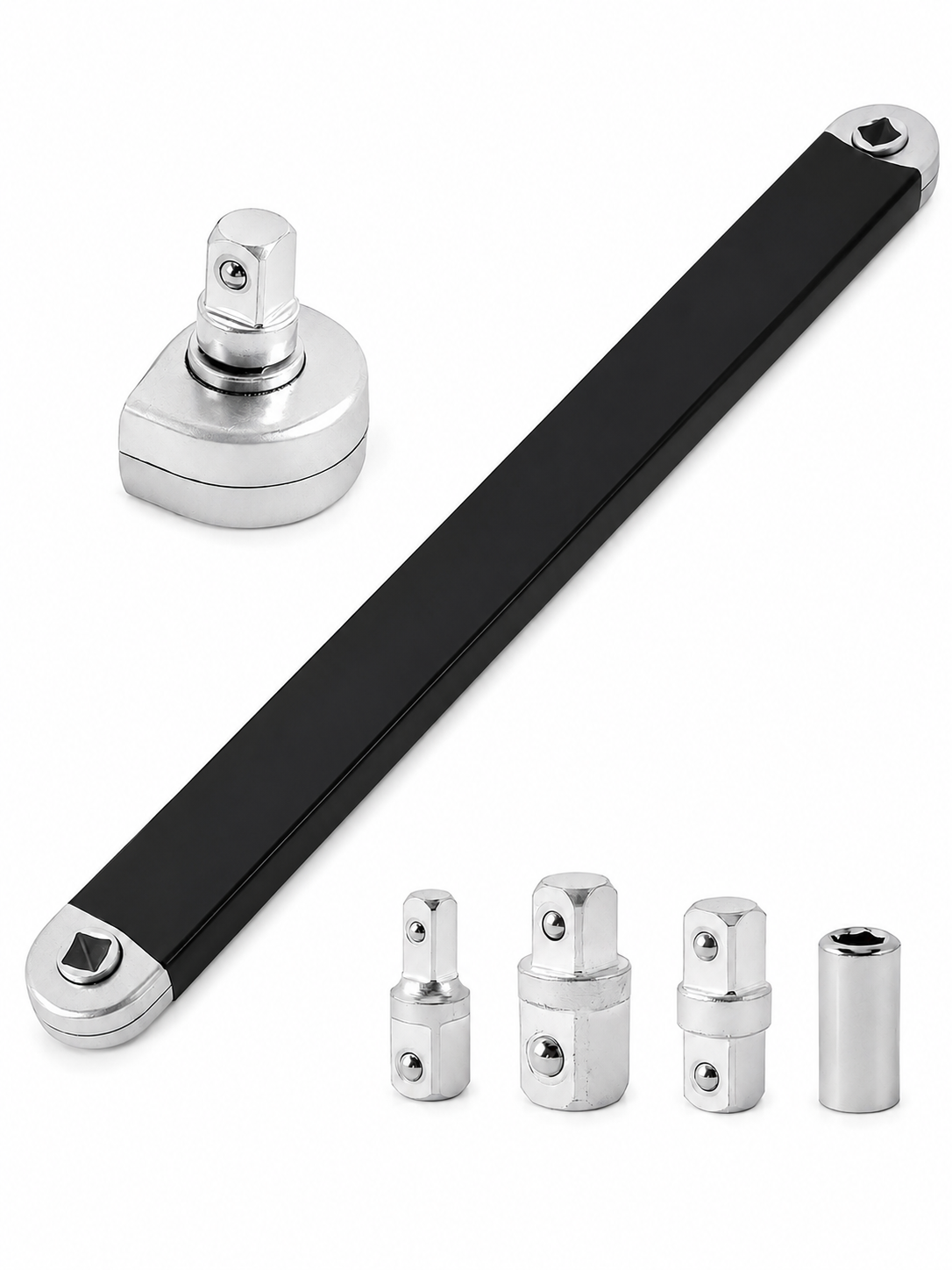 🔧 Tool Deal ⚡ Impact-Ready Offset Wrench Extender with Universal Drive Adapters for Tight Spaces 🛠️