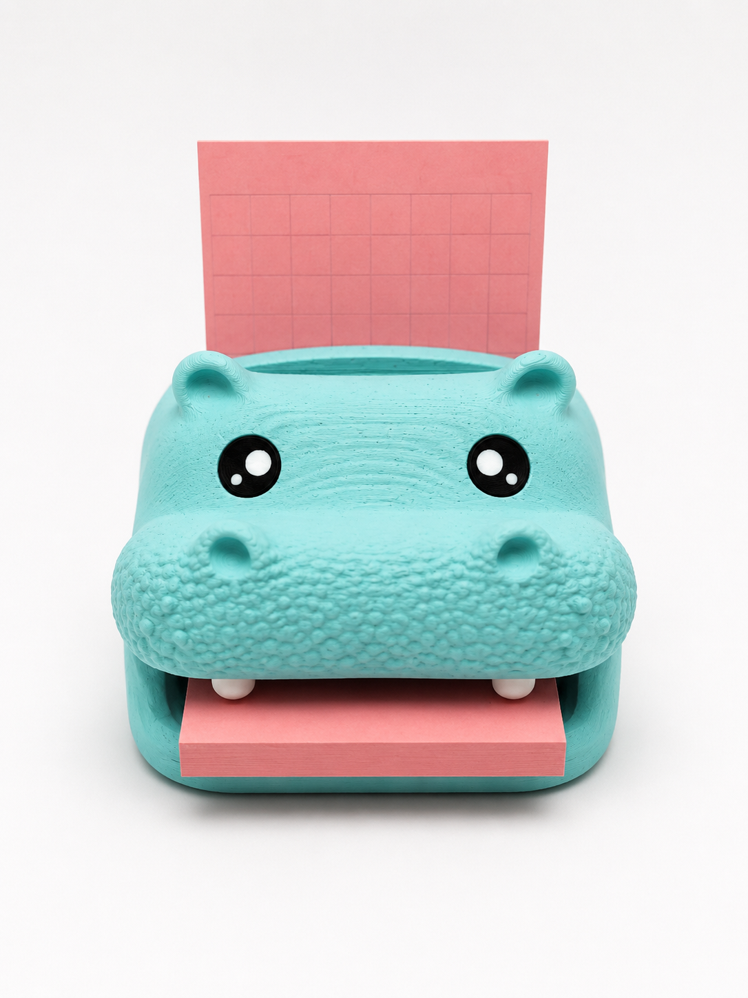 🐮 Desk Decor Deal ✨ Cute Highland Cow Sticky Note Holder with Pen & Photo Organizer 📝