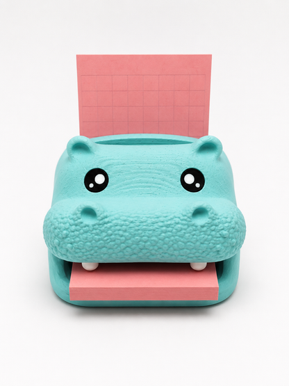 🐮 Desk Decor Deal ✨ Cute Highland Cow Sticky Note Holder with Pen & Photo Organizer 📝