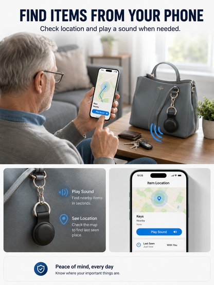 🚗 Smart Tracking Deal 📍 Mini GPS Tracker with Magnetic Weatherproof Case, No Monthly Fee & Find My Support