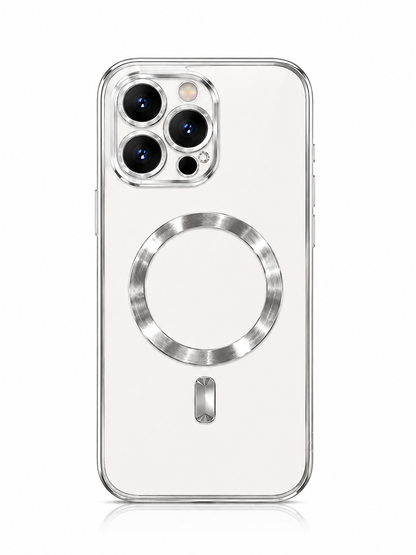 ⚡ Smart Deal ✨ Soft TPU Full Lens Works with iPhone Case — Clear MagSafe Compatible Shockproof Cover
