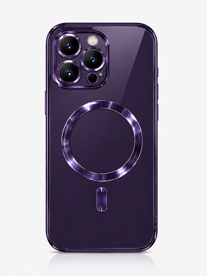 ⚡ Smart Deal ✨ Soft TPU Full Lens Works with iPhone Case — Clear MagSafe Compatible Shockproof Cover