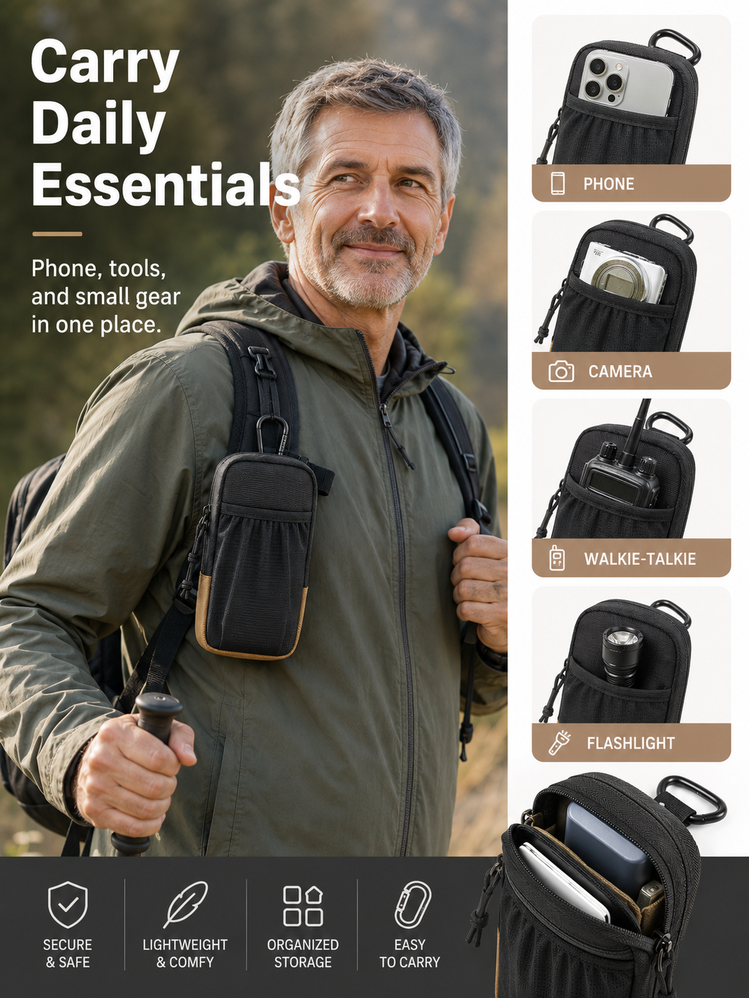 🛠️ Tool Storage Deal ✨ Heavy-Duty Tool Pouch for Organized, Easy-Access Carrying