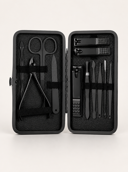 🎓 Back to School Nail Clipper Set ✨ Premium Professional Portable Complete Nail Care Travel Kit