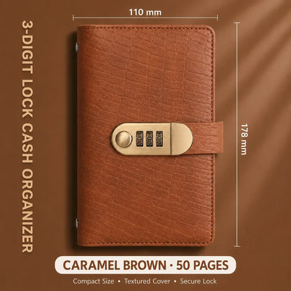 Locking Banknote Collection Booklet | Holds 100 Bills