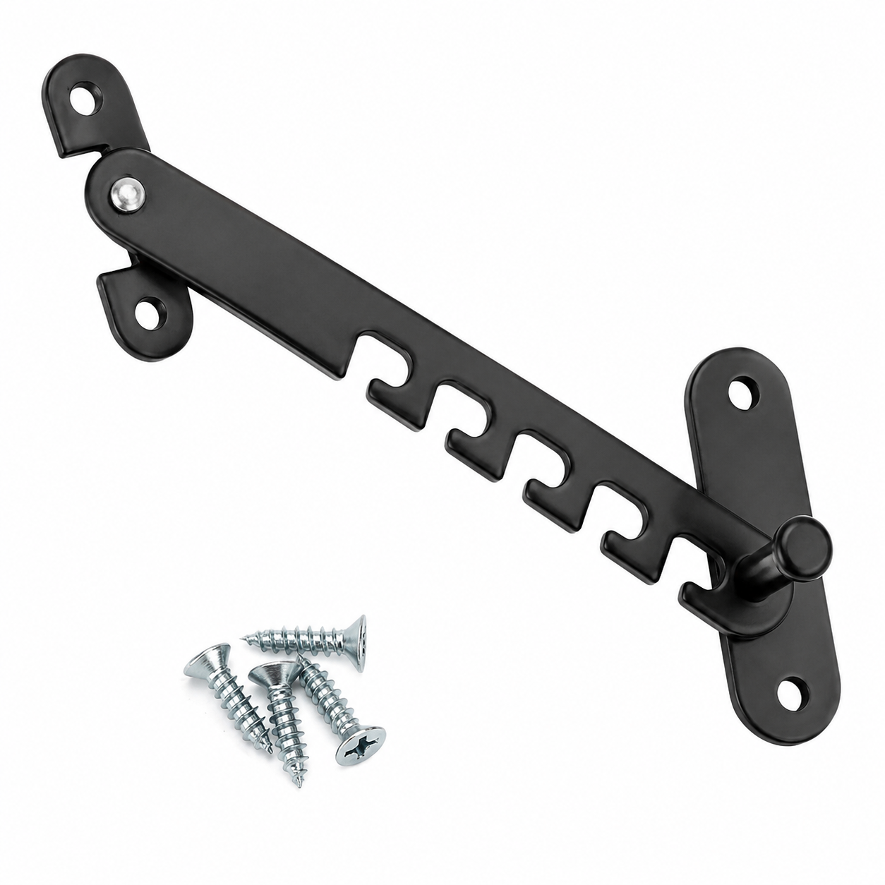 🔥🛠️Window Latch Window Lock White Tilt Regulator Window Stopper with 4 Screws