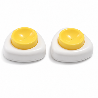 💥2PCS Egg Piercer with Stainless Steel Needle, One-Press Egg Pricker for Boiling Eggs🎁