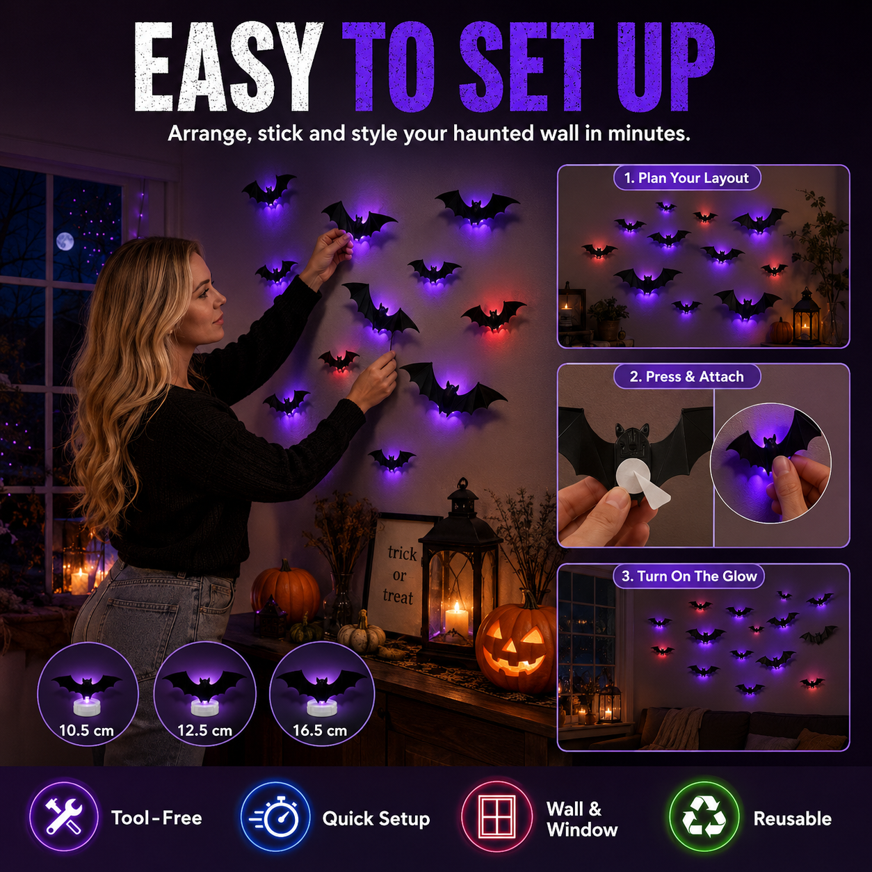 🦇 Create A Spooky Halloween Glow