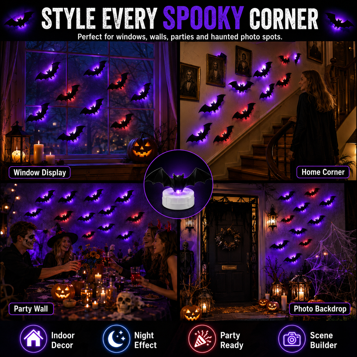 🦇 Create A Spooky Halloween Glow