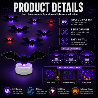 🦇 Create A Spooky Halloween Glow