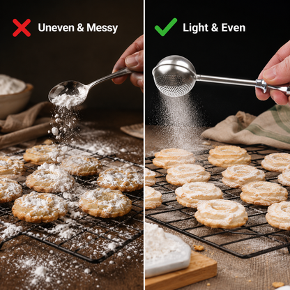 🔥🛠️2x Baker's Dusting Wand for Baking, Sugar, Flour, and Spices