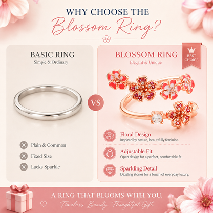 💖Immersed in Blossoms Ring