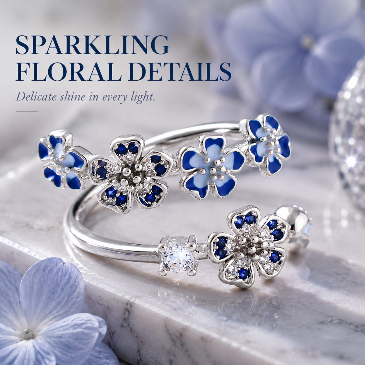 💖Immersed in Blossoms Ring